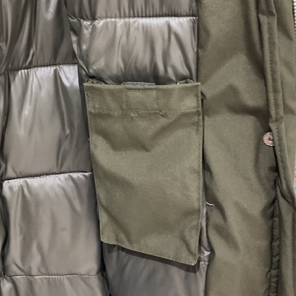 Ivanka Trump Olive Hooded Winter Parka - Picture 13 of 15